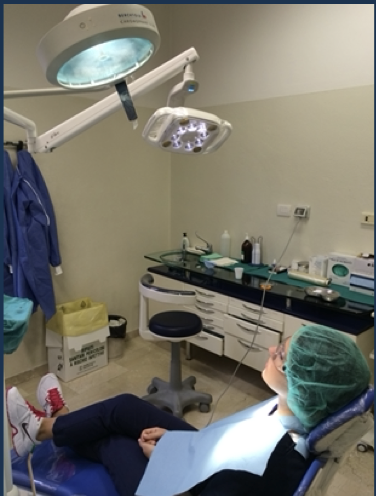 Intervento odontoiatrico